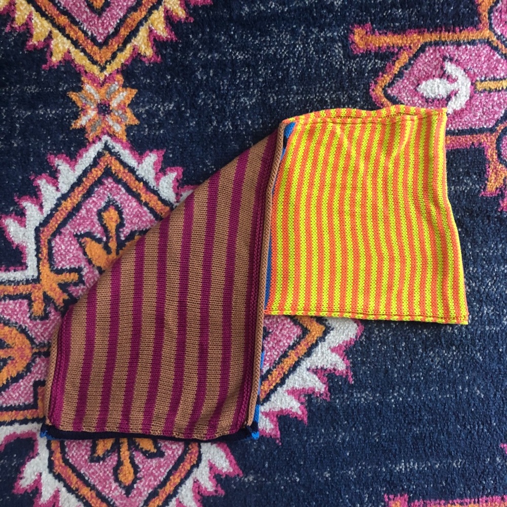 Mixed Pattern Infinity Scarf - Picture 2 of 3